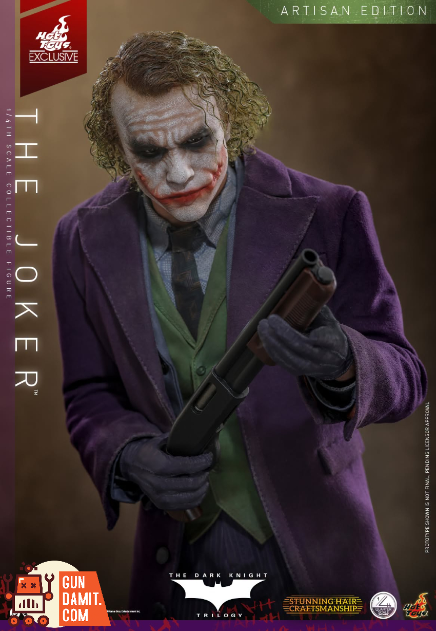 Hot Toys 1/4 QS028AE The Dark Knight The Joker 2.0 Artisan Ver. - View 21 Hot Toys 1/4 QS028AE The Dark Knight The Joker 2.0 Artisan Ver. - View 21