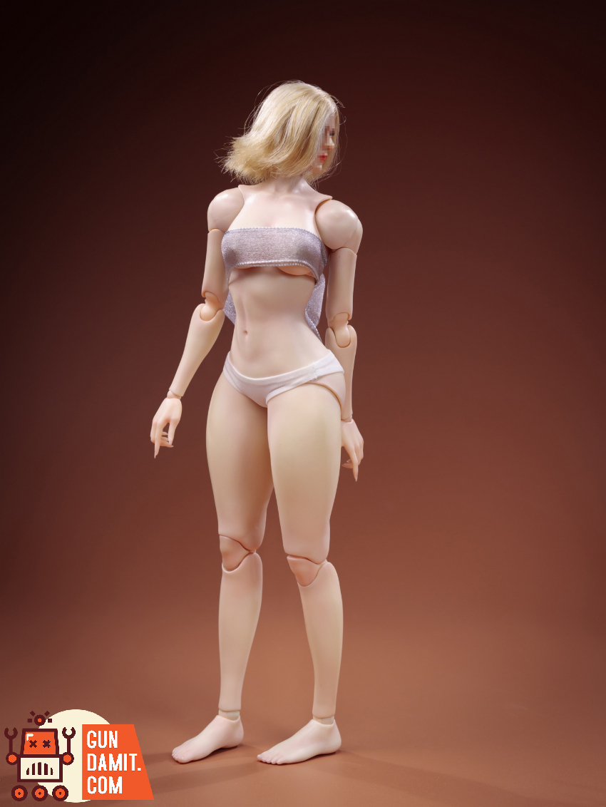 trickyMan12 & WORKING DIVA 1/6 FB-10032 DT06A Female Tall and Curvy Body Type Dewy Cold Toned Fair Skin Version - View 8 trickyMan12 & WORKING DIVA 1/6 FB-10032 DT06A Female Tall and Curvy Body Type Dewy Cold Toned Fair Skin Version - View 8