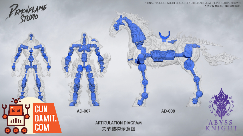 Demon Flame Studio & COSERTOYS 1/12 Darksiders II Abyss Knight Apocalypse Ver. - View 24 Demon Flame Studio & COSERTOYS 1/12 Darksiders II Abyss Knight Apocalypse Ver. - View 24