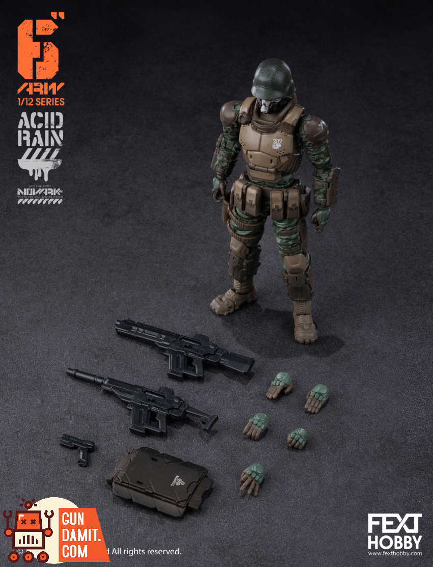Fext Hobby 1/12 FXH-AR-007 Acid Rain Novark Marine Trooper - View 1 Fext Hobby 1/12 FXH-AR-007 Acid Rain Novark Marine Trooper - View 1