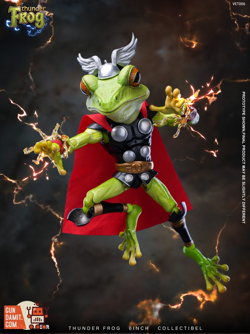 Venus Toys 1/12 VET006 Thunder Frog - View 1 Venus Toys 1/12 VET006 Thunder Frog - View 1