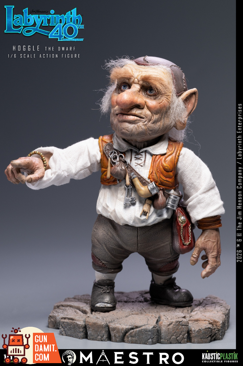 Infinite 1/6 Labyrinth 40th Anniversary The Dwarf Hoggle - View 10 Infinite 1/6 Labyrinth 40th Anniversary The Dwarf Hoggle - View 10