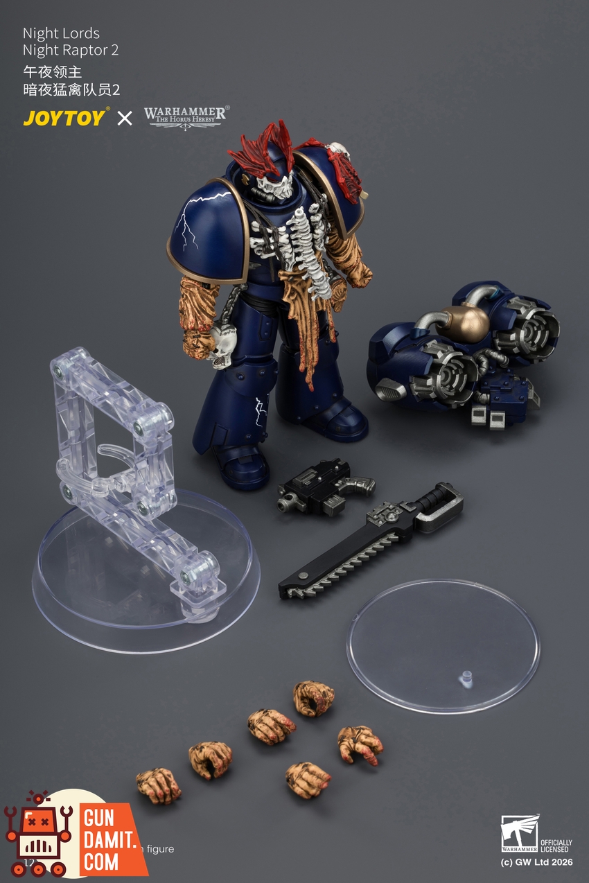 JoyToy JT04704 1/18 Warhammer The Horus Heresy Night Lords Night Raptor 2 - View 8 JoyToy JT04704 1/18 Warhammer The Horus Heresy Night Lords Night Raptor 2 - View 8