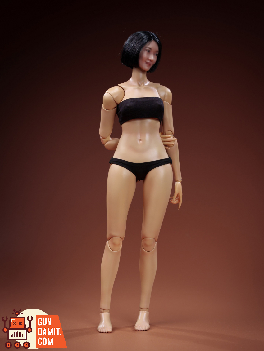 trickyMan12 & WORKING DIVA 1/6 FB-10032 DT02C Teen Girl Body Type Dewy Warm Toned Tan Skin Version - View 6 trickyMan12 & WORKING DIVA 1/6 FB-10032 DT02C Teen Girl Body Type Dewy Warm Toned Tan Skin Version - View 6