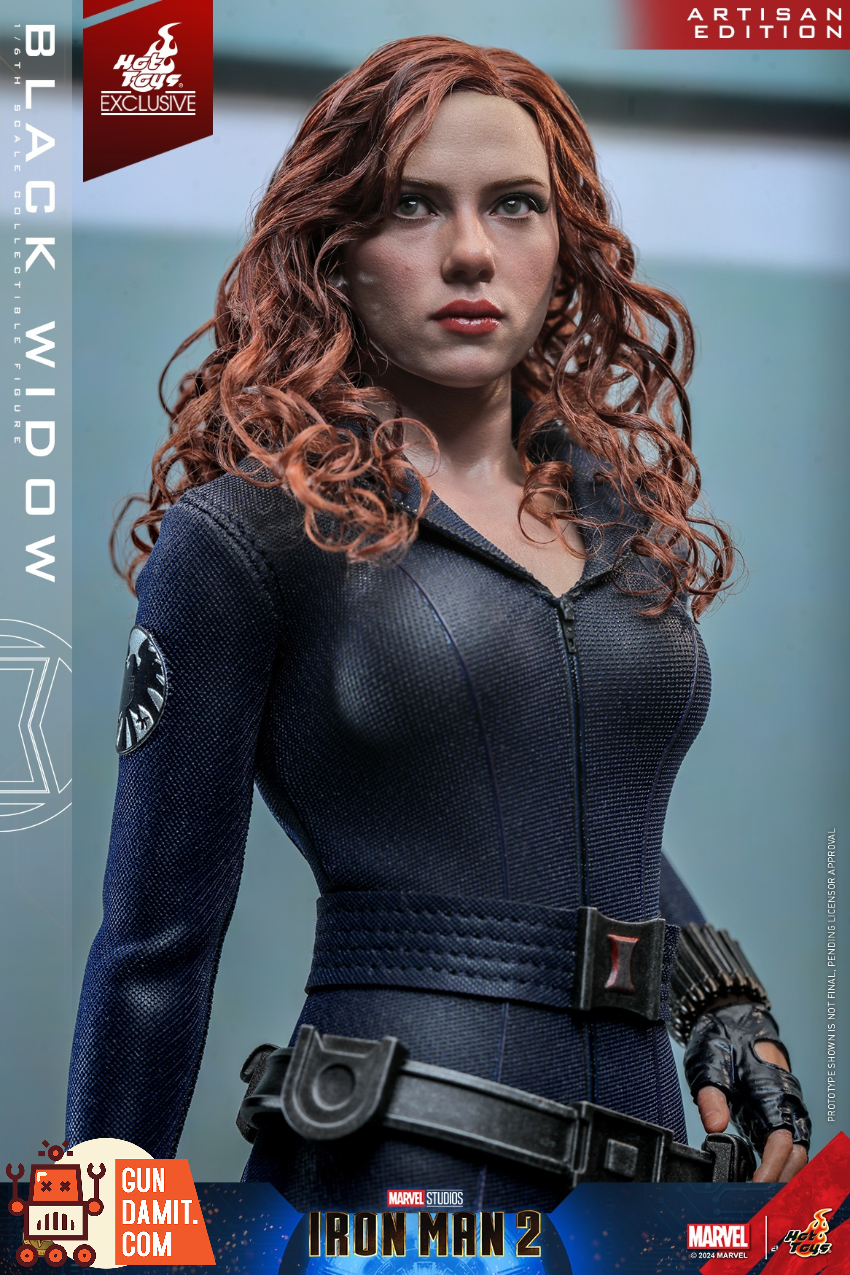 HotToys 1/6 MMS757AEB Iron Man 2 Black Widow Artisan Ver. - View 5 HotToys 1/6 MMS757AEB Iron Man 2 Black Widow Artisan Ver. - View 5