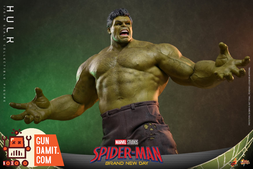 Hot Toys 1/6 MMS905 Spider-Man: Brand New Day Hulk - View 14 Hot Toys 1/6 MMS905 Spider-Man: Brand New Day Hulk - View 14