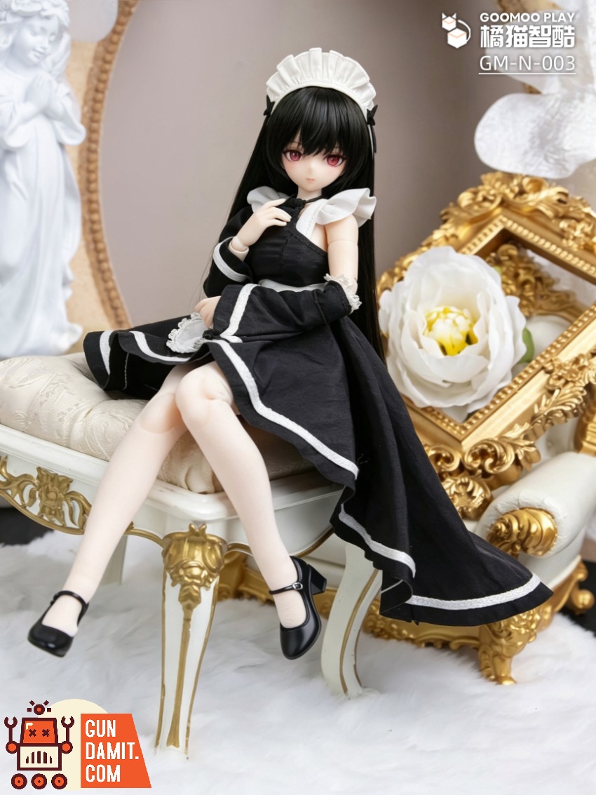 GOOMOO PLAY 1/12 GM-N-003 European Manor Maid Outfit Set White Bell Covenant - View 6 GOOMOO PLAY 1/12 GM-N-003 European Manor Maid Outfit Set White Bell Covenant - View 6