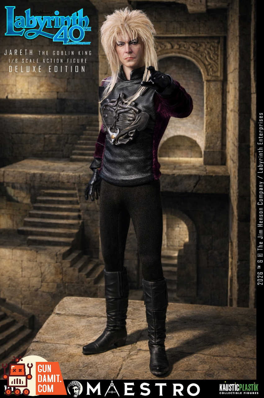 Infinite 1/6 Labyrinth Jareth The Goblin King Deluxe Ver. - View 9 Infinite 1/6 Labyrinth Jareth The Goblin King Deluxe Ver. - View 9