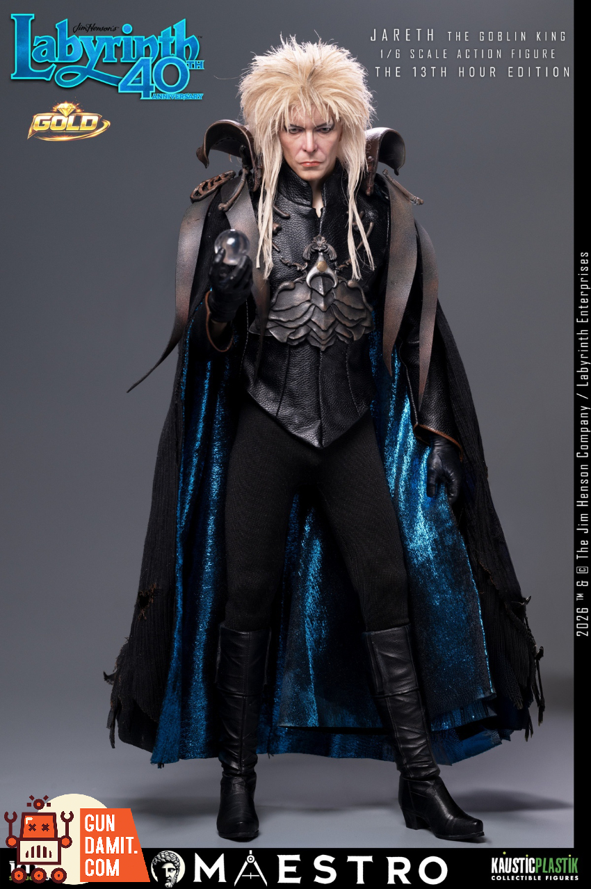 Infinite 1/6 Labyrinth Jareth The Goblin King The 13th Hour Gold Ver. - View 4 Infinite 1/6 Labyrinth Jareth The Goblin King The 13th Hour Gold Ver. - View 4