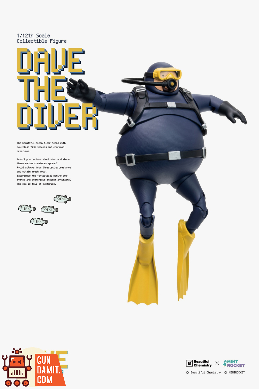 Beautiful Chemistry × DAVE THE DIVER 1/12 BC202526 Dave The Diver - View 4 Beautiful Chemistry × DAVE THE DIVER 1/12 BC202526 Dave The Diver - View 4