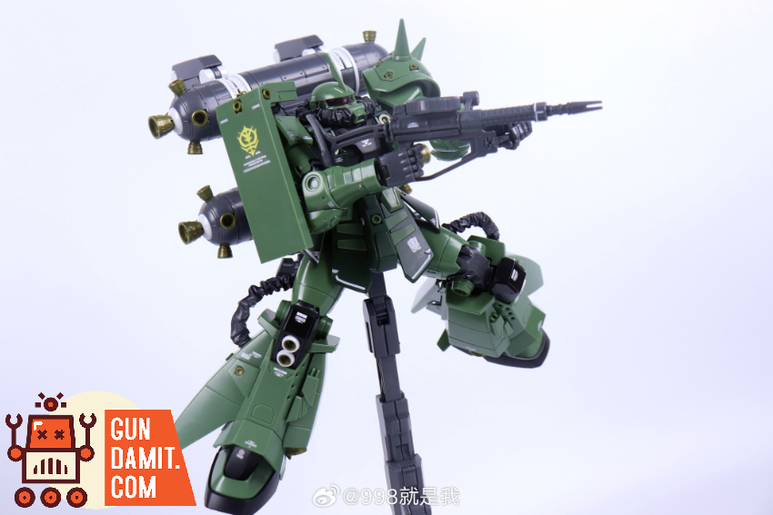 Rein Model 1/100 ZG-003 MG Thunderbolt Mass Production Zaku II Cannon Sniper Rifle & LED Light Set Model Kit - View 1 Rein Model 1/100 ZG-003 MG Thunderbolt Mass Production Zaku II Cannon Sniper Rifle & LED Light Set Model Kit - View 1