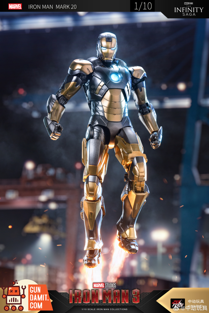 ZT Toys 1/10 Iron Man 3 MK20 Python - View 7 ZT Toys 1/10 Iron Man 3 MK20 Python - View 7