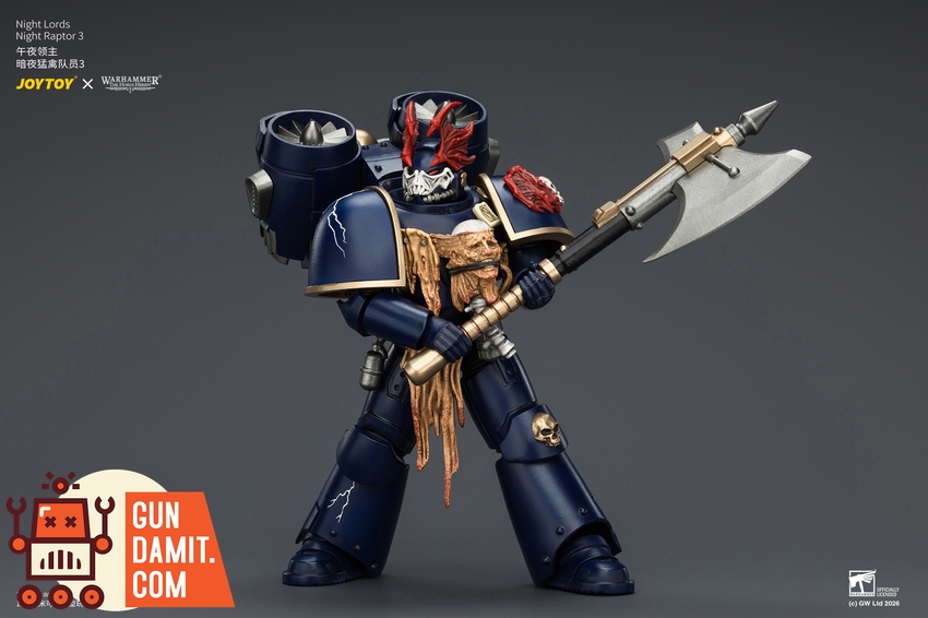 JoyToy JT04711 1/18 Warhammer The Horus Heresy Night Lords Night Raptor 3 - View 8 JoyToy JT04711 1/18 Warhammer The Horus Heresy Night Lords Night Raptor 3 - View 8