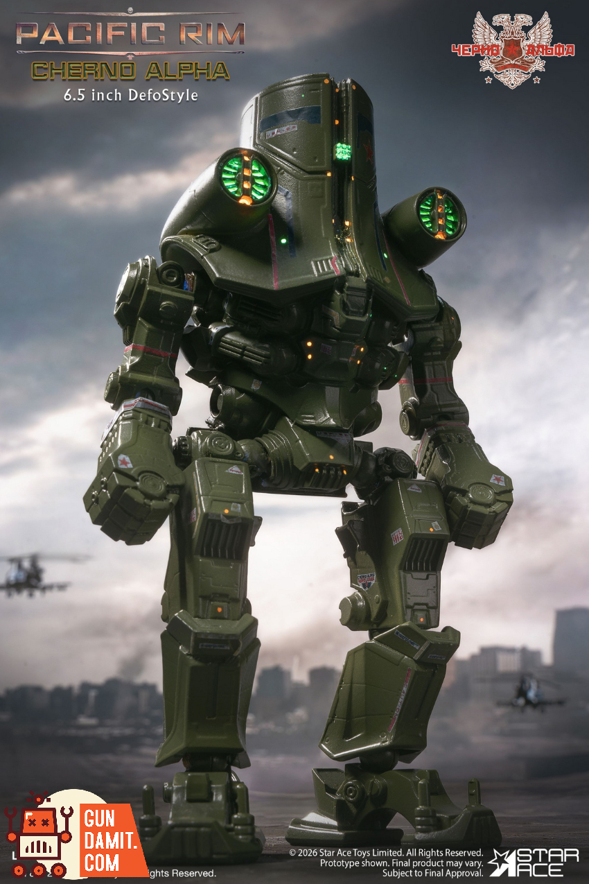 Star Ace Toys SA7014 Pacific Rim Cherno Alpha DefoStyle Figure Single Deluxe Ver. - View 5 Star Ace Toys SA7014 Pacific Rim Cherno Alpha DefoStyle Figure Single Deluxe Ver. - View 5