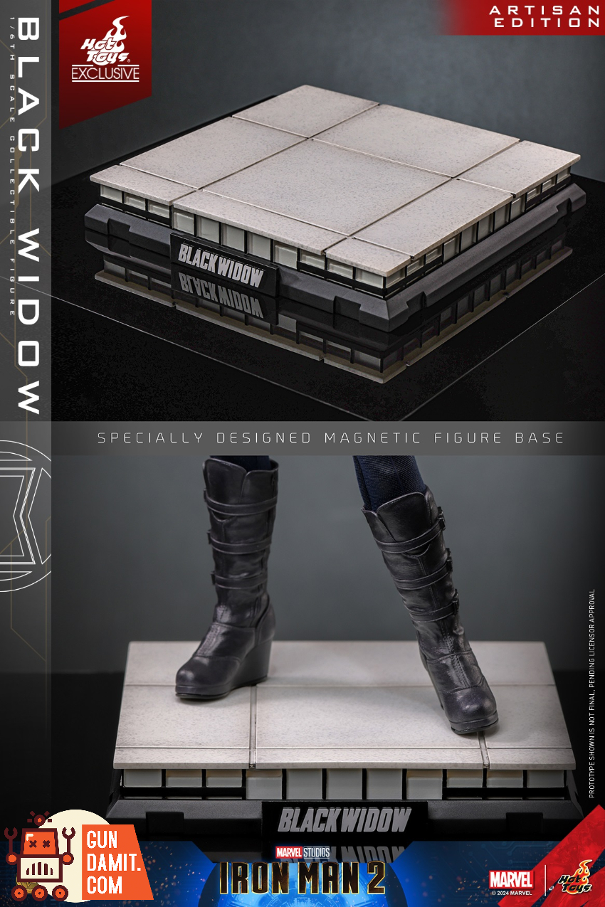 HotToys 1/6 MMS757AEB Iron Man 2 Black Widow Artisan Ver. - View 19 HotToys 1/6 MMS757AEB Iron Man 2 Black Widow Artisan Ver. - View 19