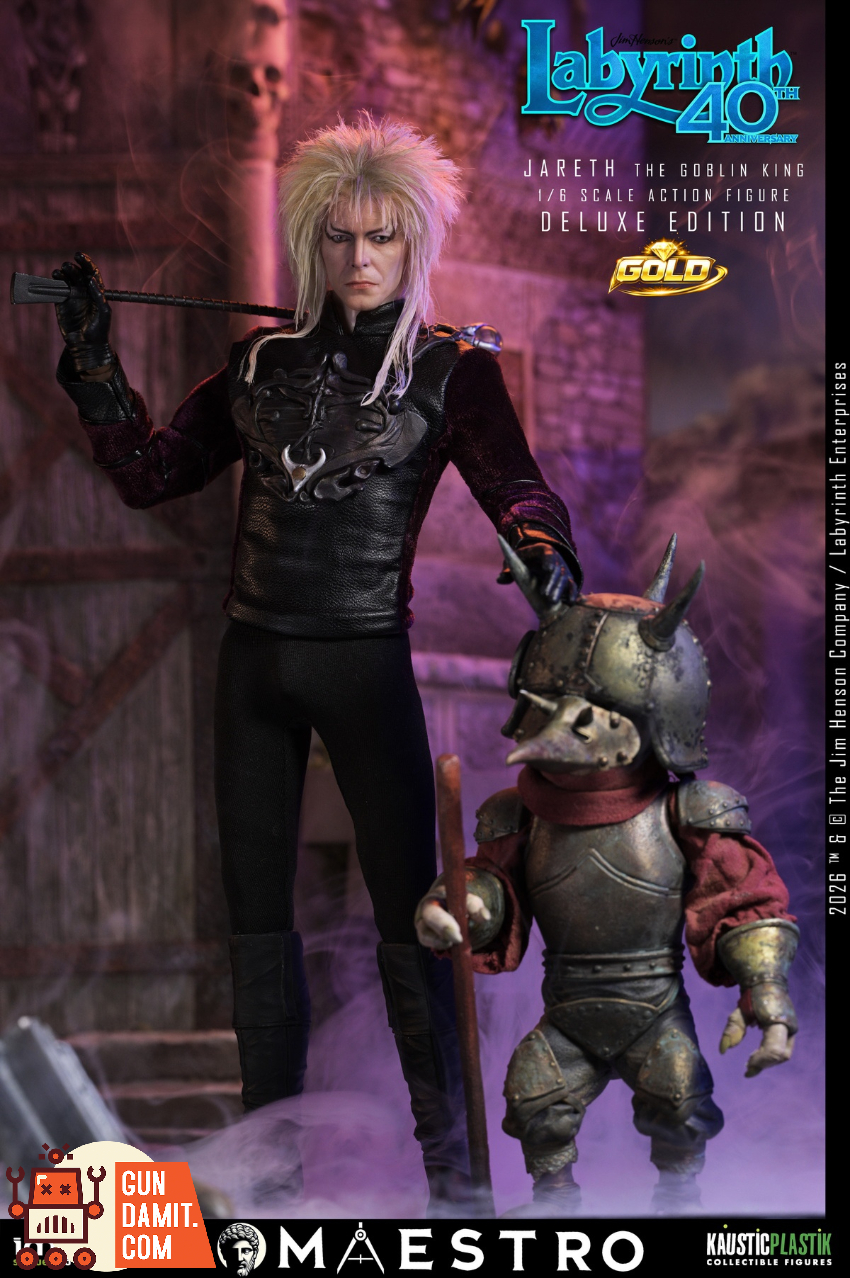 Infinite 1/6 Labyrinth Jareth The Goblin King Deluxe Gold Ver. - View 13 Infinite 1/6 Labyrinth Jareth The Goblin King Deluxe Gold Ver. - View 13