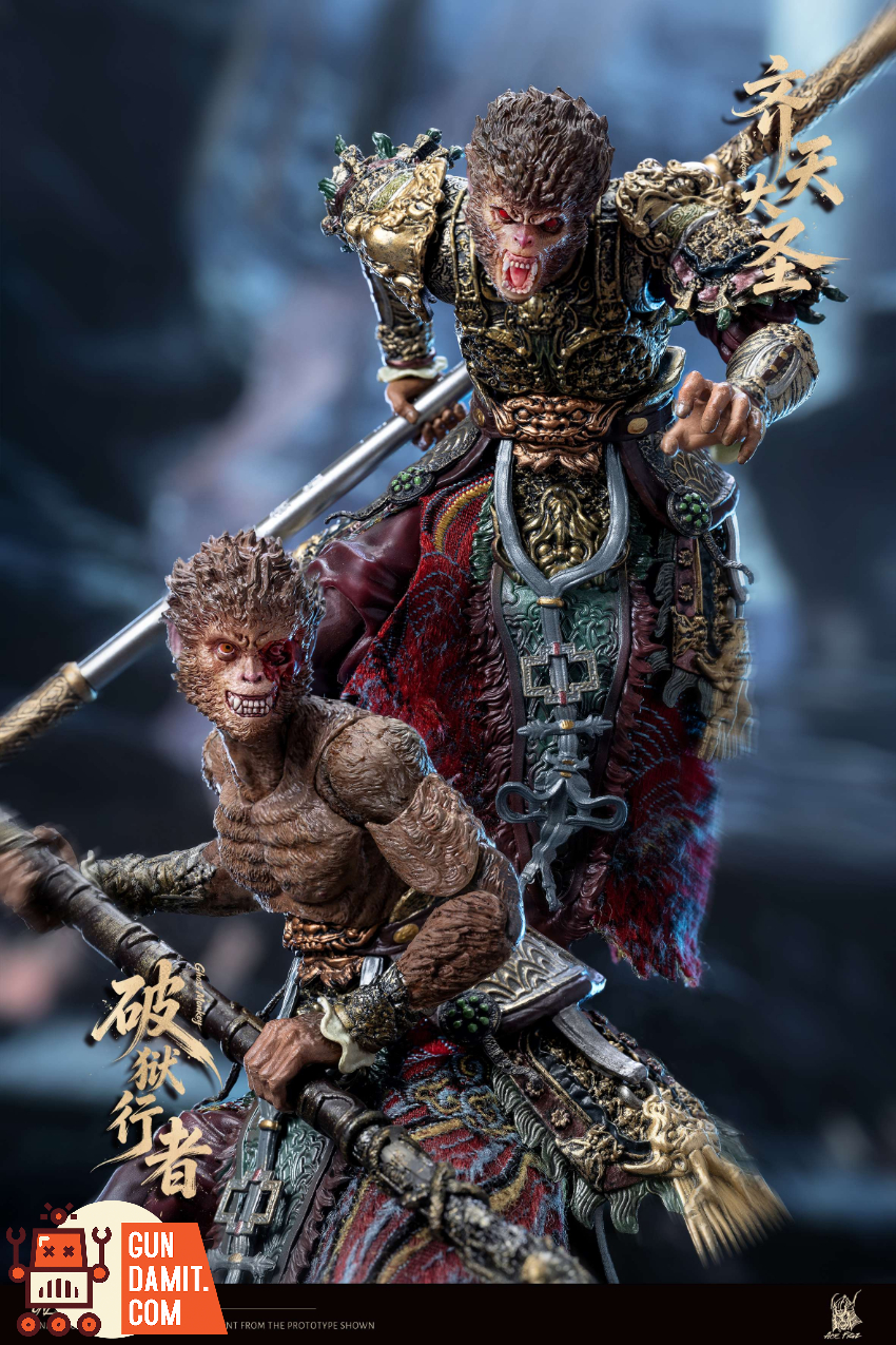 AceFigz 1/12 AF10mths-C Sun Wukong The Monkey King Set of 2 - View 8 AceFigz 1/12 AF10mths-C Sun Wukong The Monkey King Set of 2 - View 8