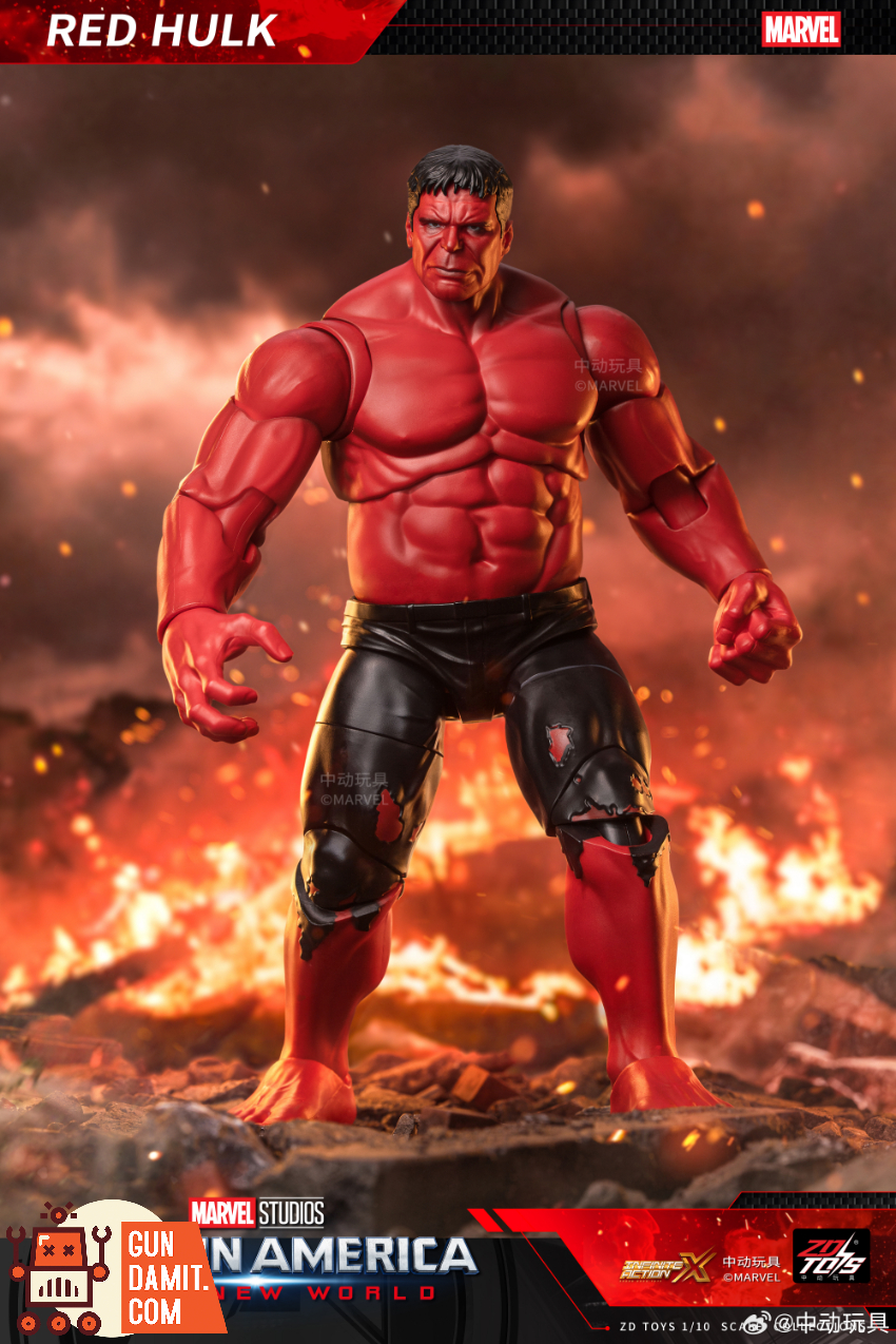 ZT Toys 1/10 Captain America 4 Red Giant - View 2 ZT Toys 1/10 Captain America 4 Red Giant - View 2