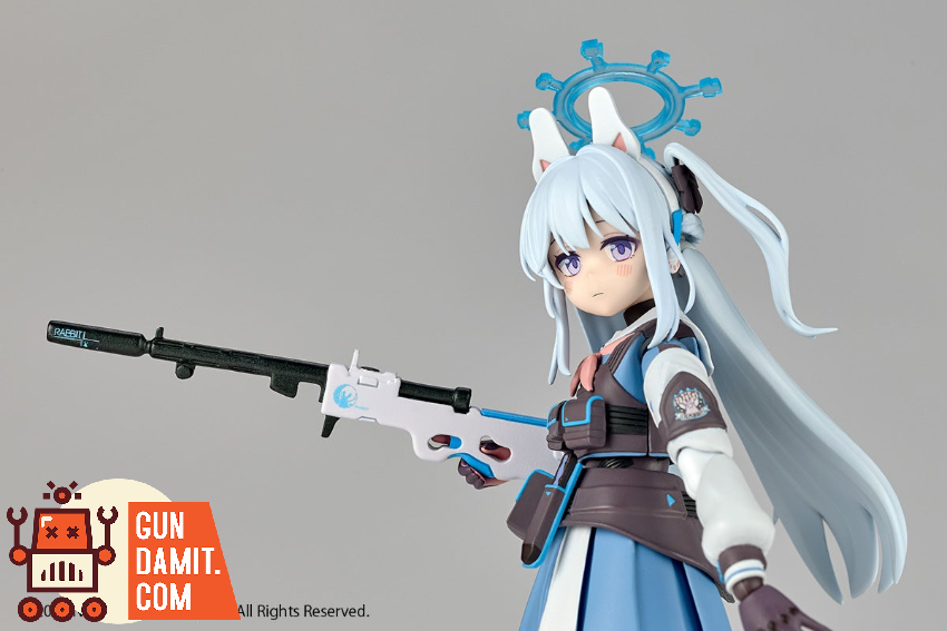 Kaiyodo Revoltech NR130 SRT Special Academy RABBIT Squad Leader Blue Archive Miyako - View 14 Kaiyodo Revoltech NR130 SRT Special Academy RABBIT Squad Leader Blue Archive Miyako - View 14