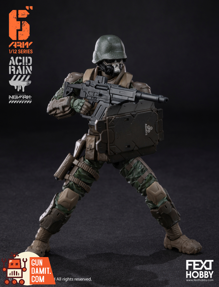 Fext Hobby 1/12 FXH-AR-007 & FXH-AR-008 & FXH-AR-009 Acid Rain Novark Marine Trooper & Bob & Jack Set of 3 - View 5 Fext Hobby 1/12 FXH-AR-007 & FXH-AR-008 & FXH-AR-009 Acid Rain Novark Marine Trooper & Bob & Jack Set of 3 - View 5