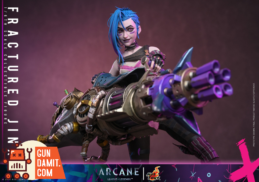 HotToys 1/6 TMS183 Arcane Fractured Jinx - View 23 HotToys 1/6 TMS183 Arcane Fractured Jinx - View 23