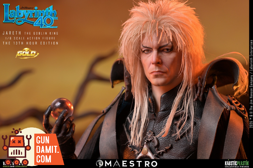 Infinite 1/6 Labyrinth Jareth The Goblin King The 13th Hour Gold Ver. - View 11 Infinite 1/6 Labyrinth Jareth The Goblin King The 13th Hour Gold Ver. - View 11