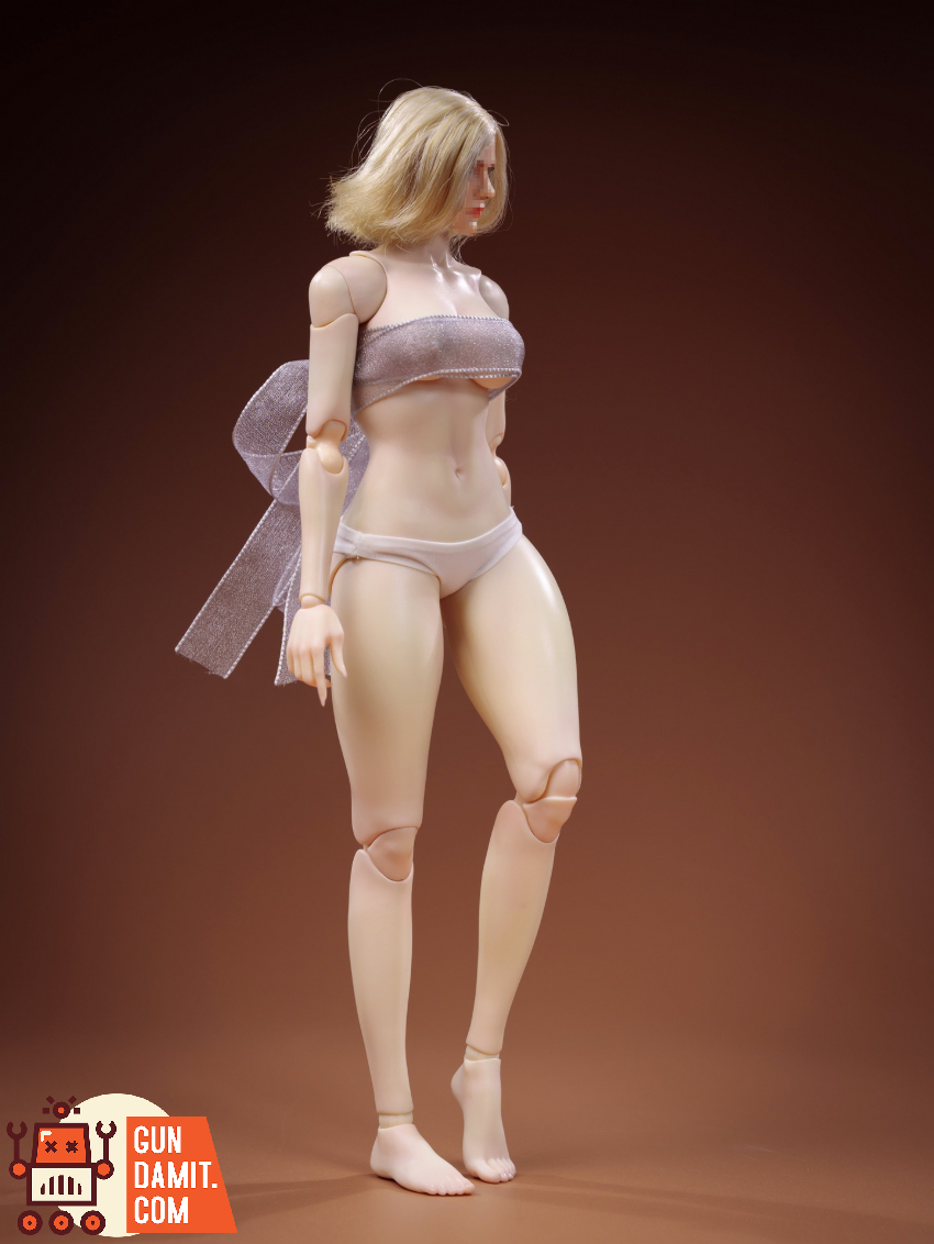 trickyMan12 & WORKING DIVA 1/6 FB-10032 DT06A Female Tall and Curvy Body Type Dewy Cold Toned Fair Skin Version - View 10 trickyMan12 & WORKING DIVA 1/6 FB-10032 DT06A Female Tall and Curvy Body Type Dewy Cold Toned Fair Skin Version - View 10