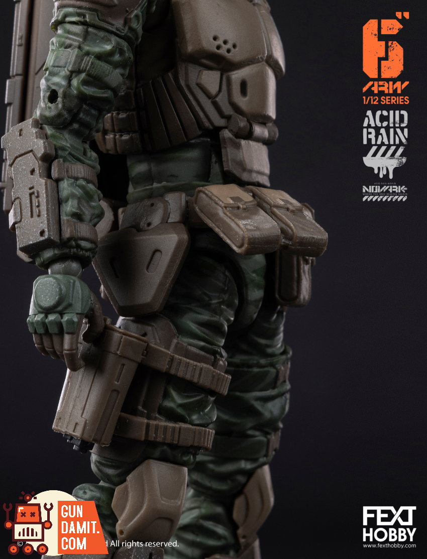 Fext Hobby 1/12 FXH-AR-007 & FXH-AR-008 & FXH-AR-009 Acid Rain Novark Marine Trooper & Bob & Jack Set of 3 - View 10 Fext Hobby 1/12 FXH-AR-007 & FXH-AR-008 & FXH-AR-009 Acid Rain Novark Marine Trooper & Bob & Jack Set of 3 - View 10