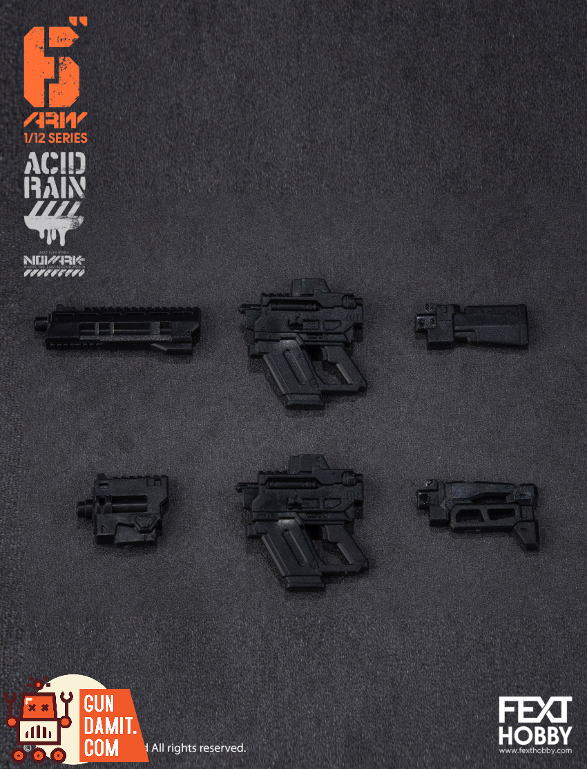 Fext Hobby 1/12 FXH-AR-007 & FXH-AR-008 & FXH-AR-009 Acid Rain Novark Marine Trooper & Bob & Jack Set of 3 - View 27 Fext Hobby 1/12 FXH-AR-007 & FXH-AR-008 & FXH-AR-009 Acid Rain Novark Marine Trooper & Bob & Jack Set of 3 - View 27