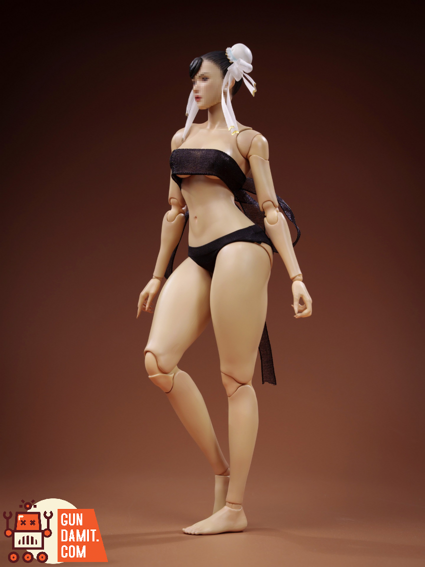 trickyMan12 & WORKING DIVA 1/6 FB-10032 DT06C Female Tall and Curvy Body Type Dewy Warm Toned Tan Skin Version - View 11 trickyMan12 & WORKING DIVA 1/6 FB-10032 DT06C Female Tall and Curvy Body Type Dewy Warm Toned Tan Skin Version - View 11