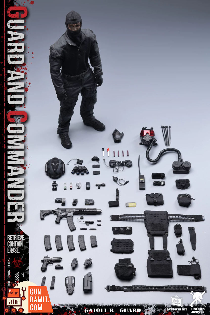 General's Armoury 1/6 GA1011 Resident Evil USS HUNK Standard Version - View 29 General's Armoury 1/6 GA1011 Resident Evil USS HUNK Standard Version - View 29