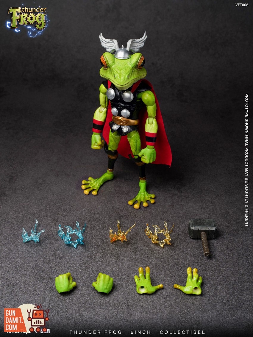 Venus Toys 1/12 VET006 Thunder Frog - View 3 Venus Toys 1/12 VET006 Thunder Frog - View 3