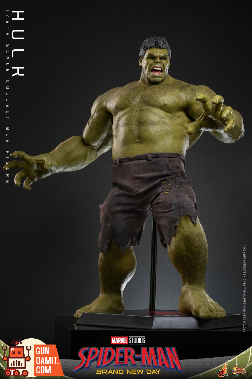 Hot Toys 1/6 MMS905 Spider-Man: Brand New Day Hulk - View 7 Hot Toys 1/6 MMS905 Spider-Man: Brand New Day Hulk - View 7