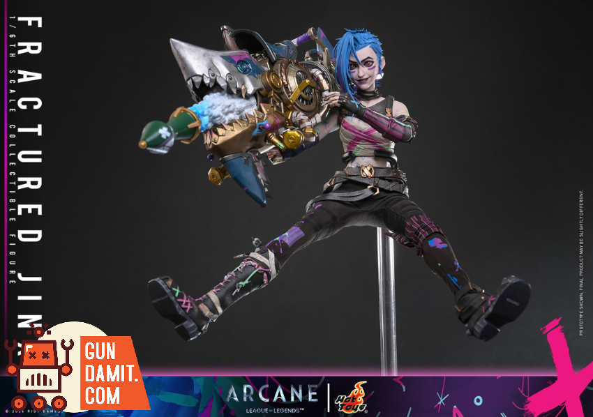 HotToys 1/6 TMS183 Arcane Fractured Jinx - View 20 HotToys 1/6 TMS183 Arcane Fractured Jinx - View 20