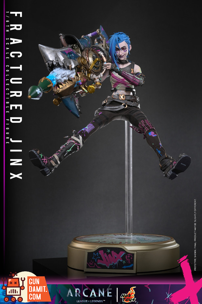 HotToys 1/6 TMS183 Arcane Fractured Jinx - View 11 HotToys 1/6 TMS183 Arcane Fractured Jinx - View 11