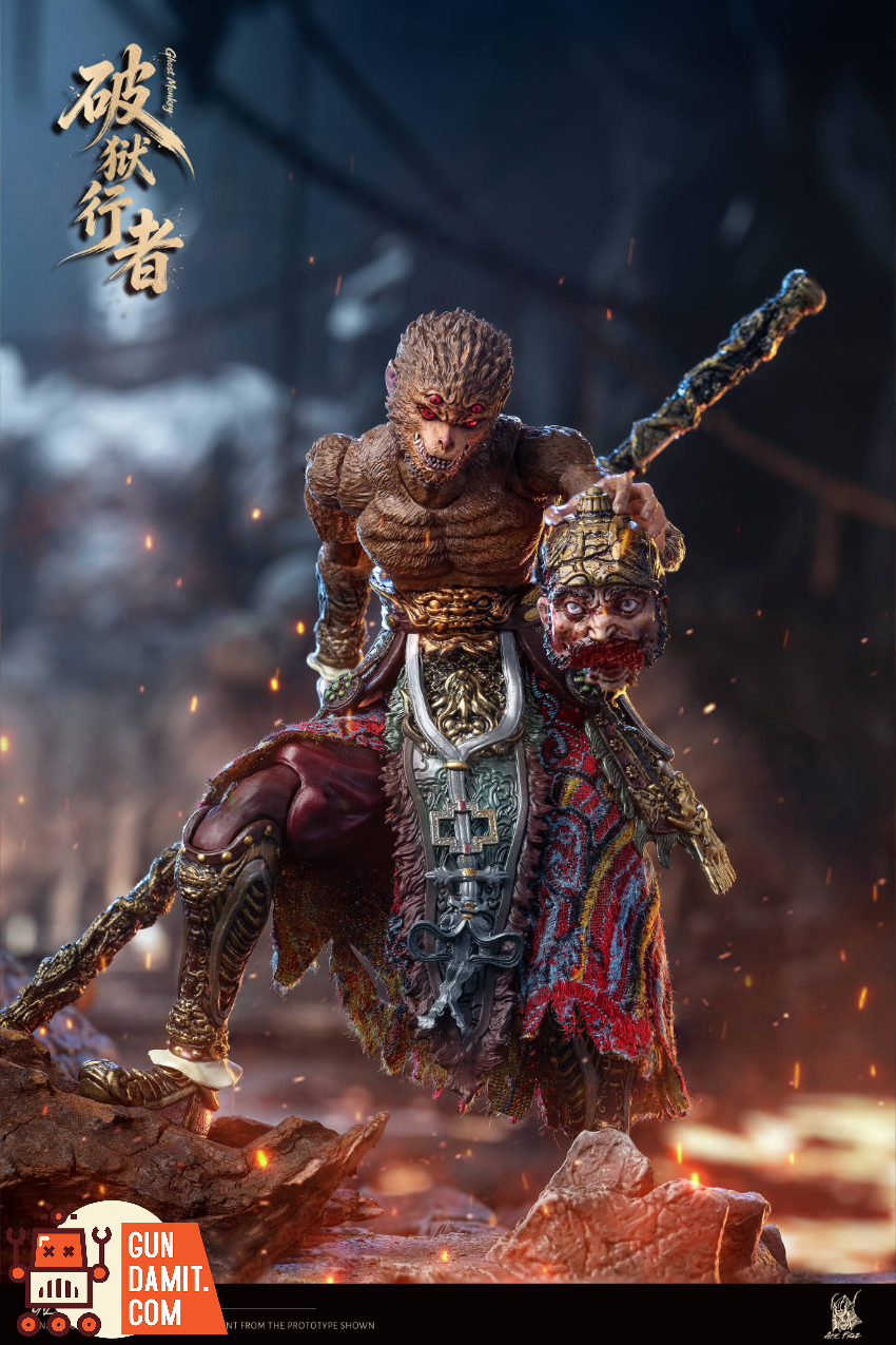 AceFigz 1/12 AF10mths-C Sun Wukong The Monkey King Set of 2 - View 5 AceFigz 1/12 AF10mths-C Sun Wukong The Monkey King Set of 2 - View 5