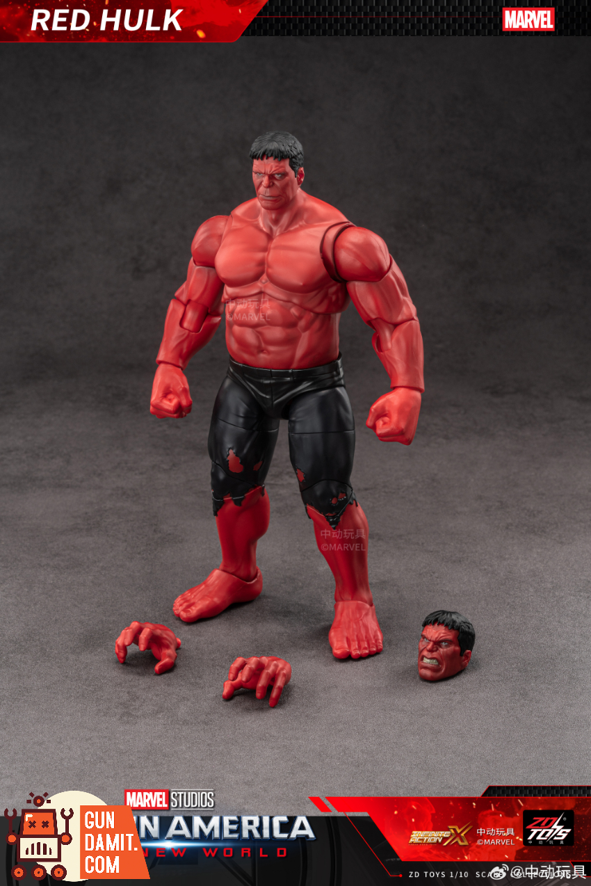 ZT Toys 1/10 Captain America 4 Red Giant - View 6 ZT Toys 1/10 Captain America 4 Red Giant - View 6