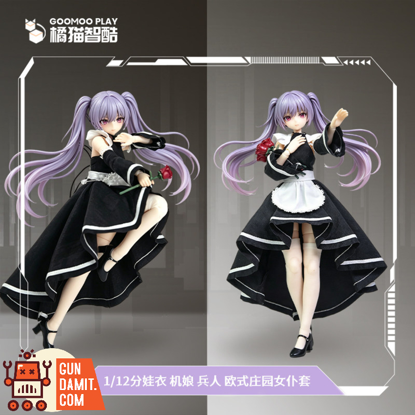 GOOMOO PLAY 1/12 GM-N-003 European Manor Maid Outfit Set White Bell Covenant - View 20 GOOMOO PLAY 1/12 GM-N-003 European Manor Maid Outfit Set White Bell Covenant - View 20
