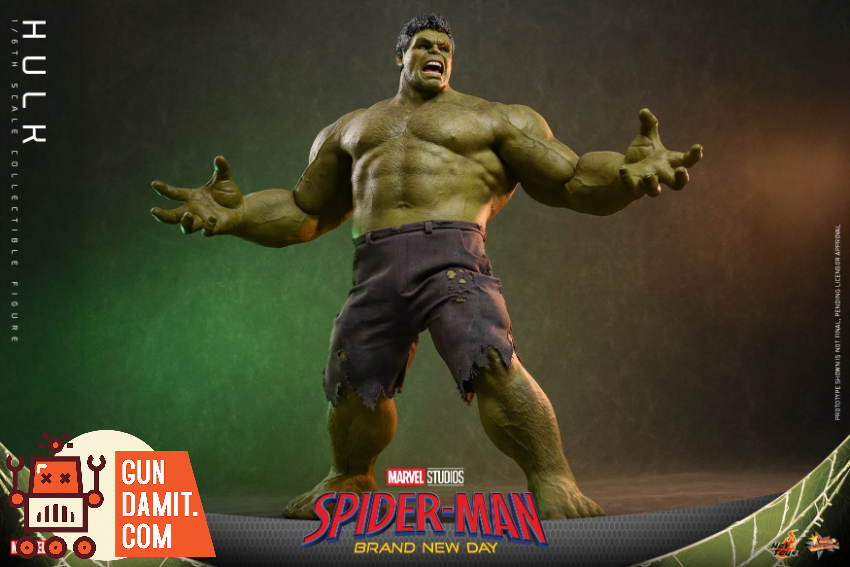 Hot Toys 1/6 MMS905 Spider-Man: Brand New Day Hulk - View 15 Hot Toys 1/6 MMS905 Spider-Man: Brand New Day Hulk - View 15