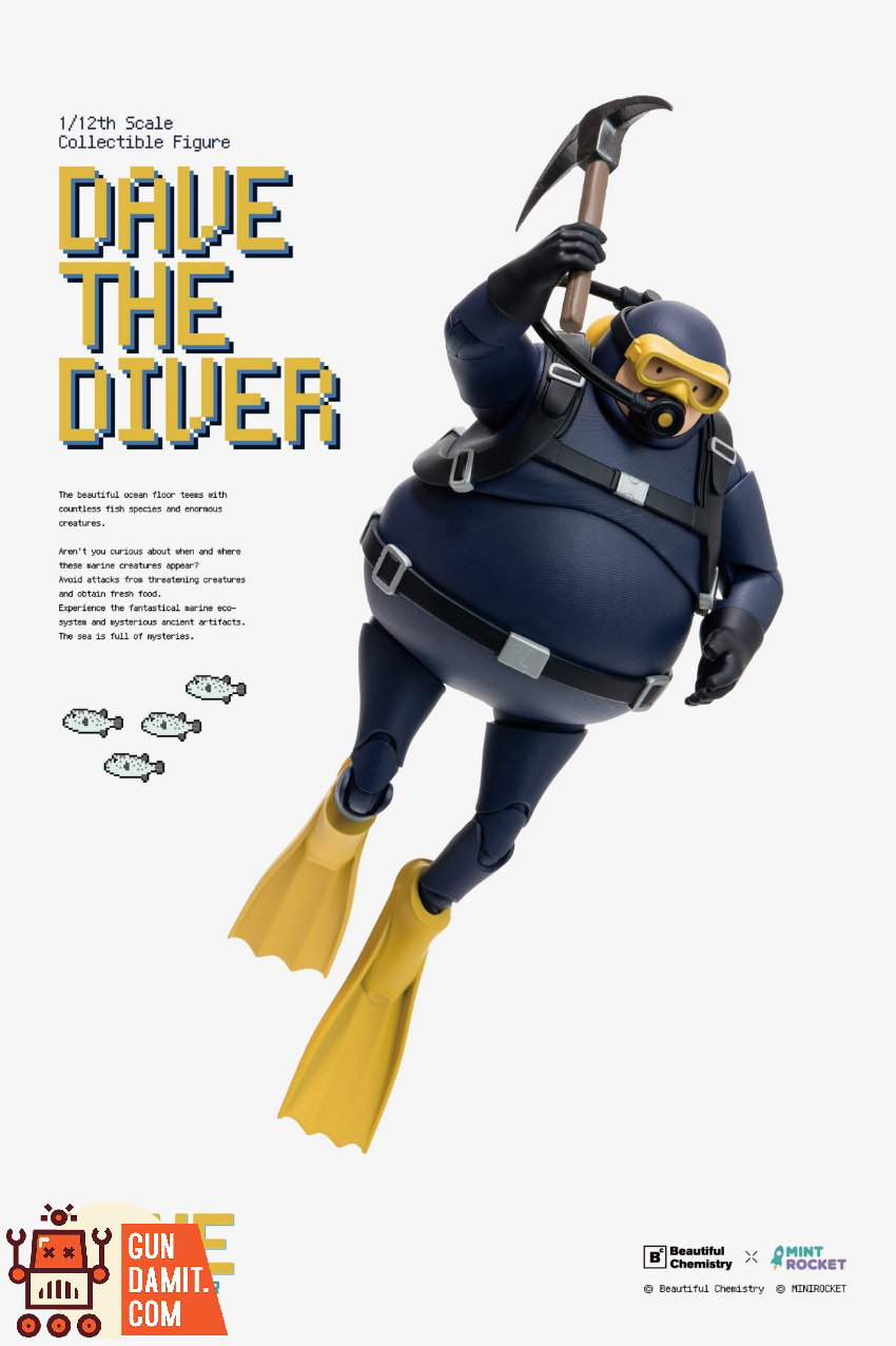 Beautiful Chemistry × DAVE THE DIVER 1/12 BC202526 Dave The Diver - View 8 Beautiful Chemistry × DAVE THE DIVER 1/12 BC202526 Dave The Diver - View 8