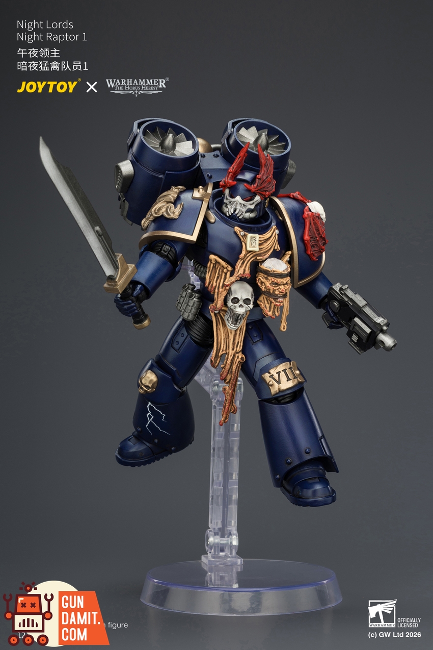 JoyToy JT04698 1/18 Warhammer The Horus Heresy Night Lords Night Raptor 1 - View 8 JoyToy JT04698 1/18 Warhammer The Horus Heresy Night Lords Night Raptor 1 - View 8