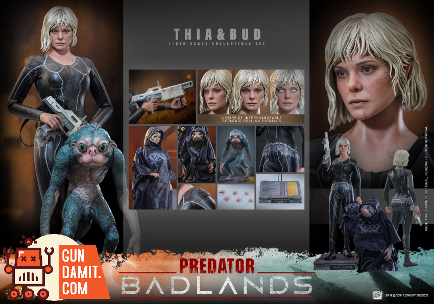 HotToys 1/6 MMS900 Predator: Badlands Thia and Bud - View 7 HotToys 1/6 MMS900 Predator: Badlands Thia and Bud - View 7