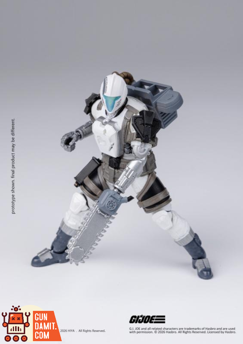 Hiya Toys 1/18 EMG0460 Exquisite Mini G.I.Joe Arctic B.A.T. - View 5 Hiya Toys 1/18 EMG0460 Exquisite Mini G.I.Joe Arctic B.A.T. - View 5