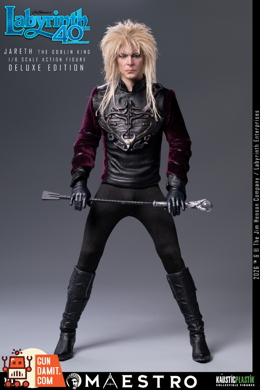 Infinite 1/6 Labyrinth Jareth The Goblin King Deluxe Ver. - View 2 Infinite 1/6 Labyrinth Jareth The Goblin King Deluxe Ver. - View 2