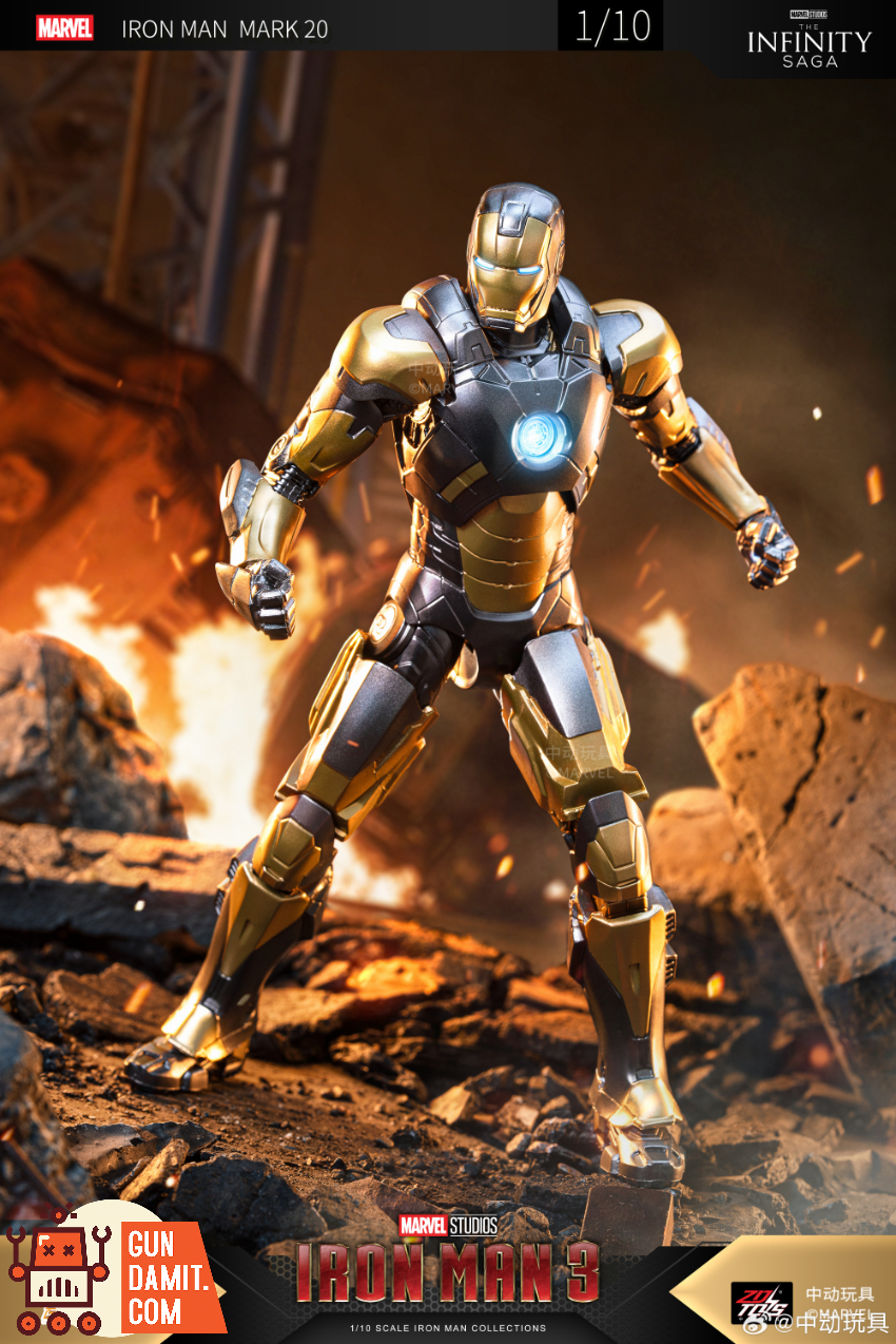 ZT Toys 1/10 Iron Man 3 MK20 Python - View 5 ZT Toys 1/10 Iron Man 3 MK20 Python - View 5
