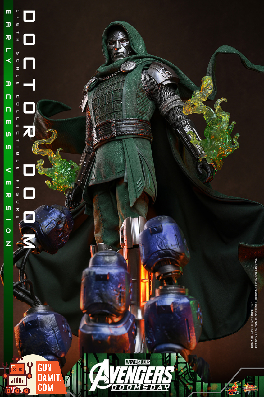Hot Toys 1/6 MMS907B Avengers: Doomsday Doctor Doom Ultimate Special Ver. - View 4 Hot Toys 1/6 MMS907B Avengers: Doomsday Doctor Doom Ultimate Special Ver. - View 4