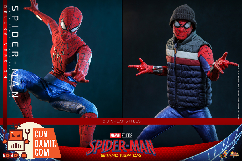 Hot Toys 1/6 MMS893B Spider-Man: Brand New Day Spider-Man Deluxe Special Ver. - View 23 Hot Toys 1/6 MMS893B Spider-Man: Brand New Day Spider-Man Deluxe Special Ver. - View 23
