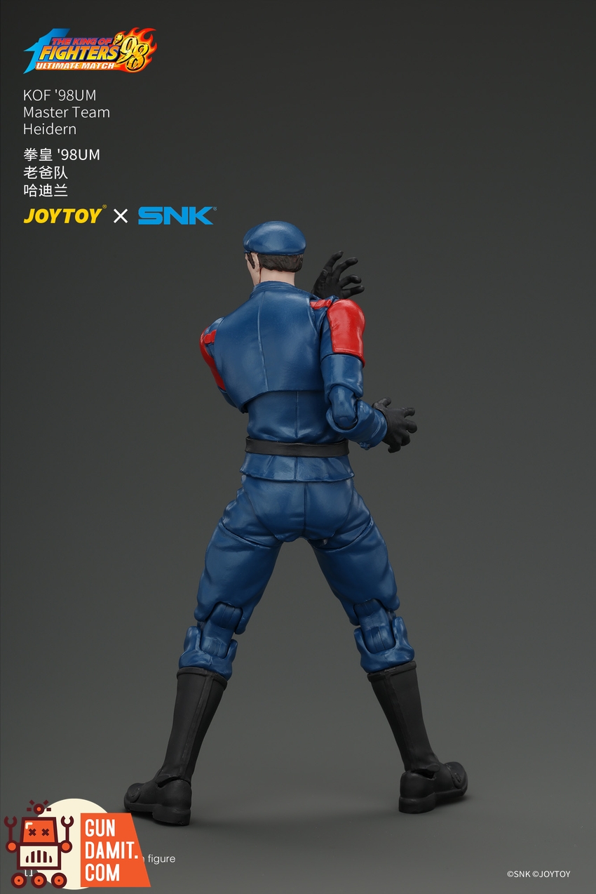 JoyToy JT05091 1/18 SNK KOF'98UM Master Team Heidern - View 3 JoyToy JT05091 1/18 SNK KOF'98UM Master Team Heidern - View 3