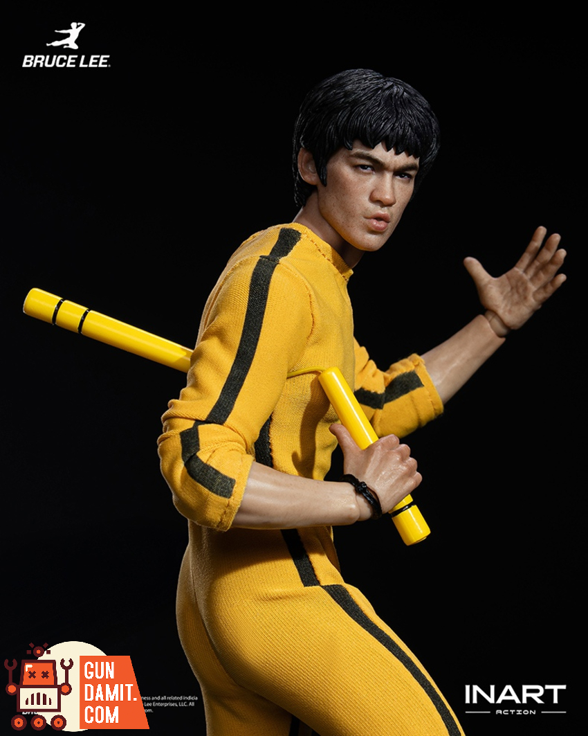 INART 1/12 Gy A036 Bruce Lee Yellow Suit - View 16 INART 1/12 Gy A036 Bruce Lee Yellow Suit - View 16