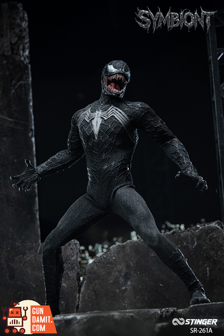 Poisin Sting Studio 1/12 SR-261A Symbiote Masked Head Version - View 7 Poisin Sting Studio 1/12 SR-261A Symbiote Masked Head Version - View 7